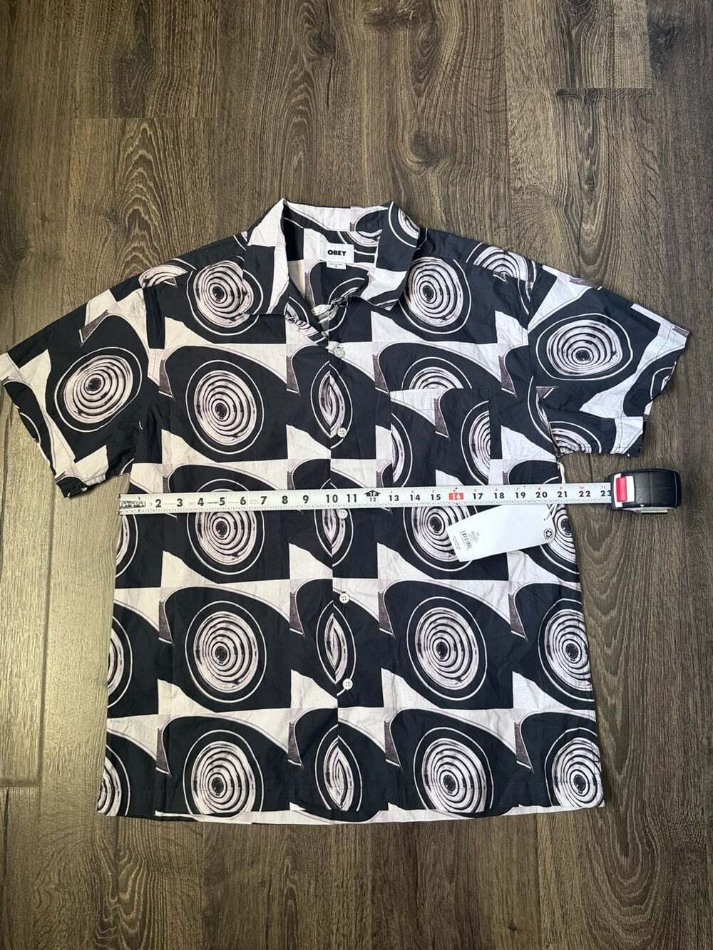Obey Short Sleeve Button Up - Picture 2 of 4